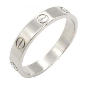 CARTIER 18k Silver Love Ring